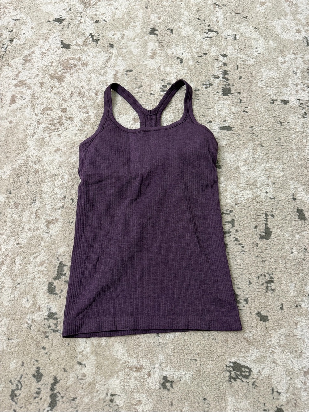 Lululemon Ebb to Street Tank Top *Light Support, B/C Cup Size 6 in Purple